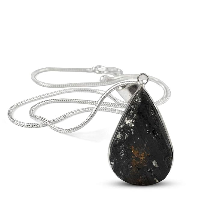 AstroDevam Black Tourmaline Protection Pendant