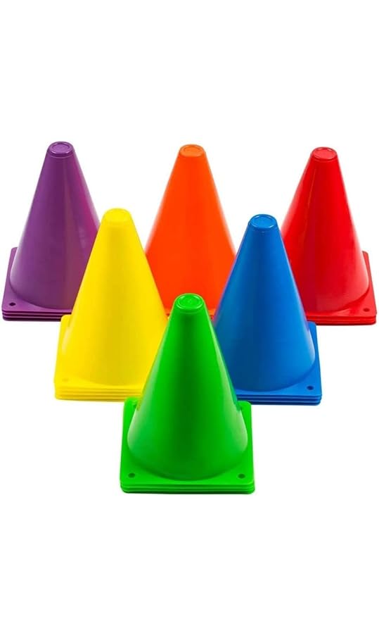 Generic Agility Cones Set of 6 – Move Actively