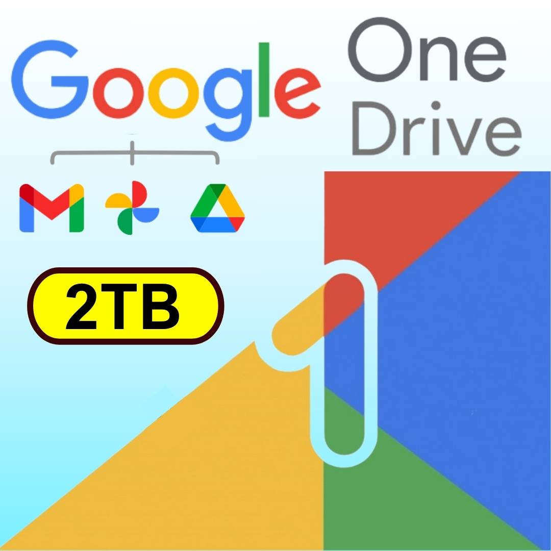 Google One 2TB Plan - 1-Year Subscription