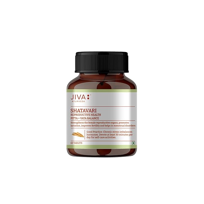 Jiva Ayurveda Shatavari Tablets – Balance and Nourish Naturally