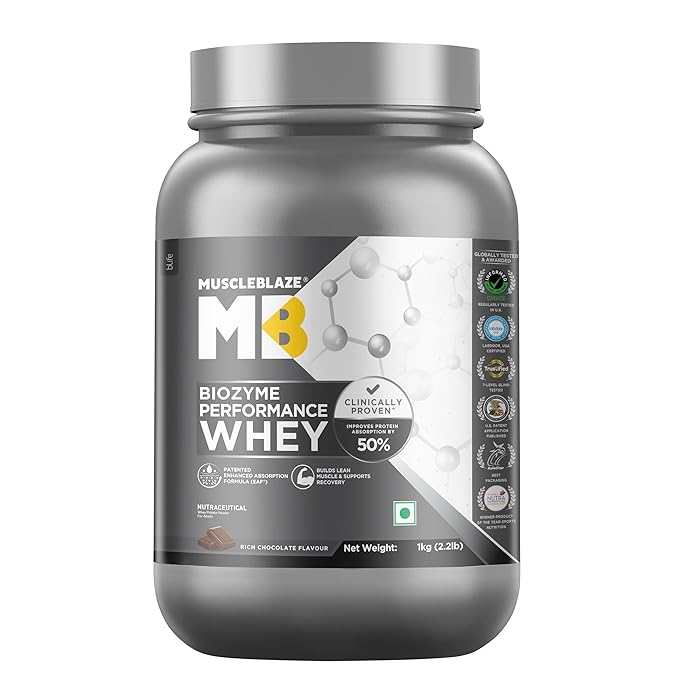 MuscleBlaze Whey Protein Powder – Build and Recover Naturally