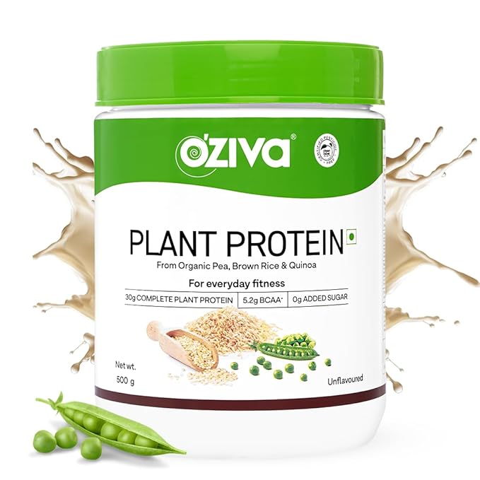 OZiva Plant-Based Protein – Grow Strong Naturally
