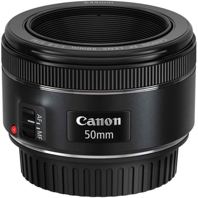 Refurbished Canon EF 50mm f/1.8 STM - Prime Lens