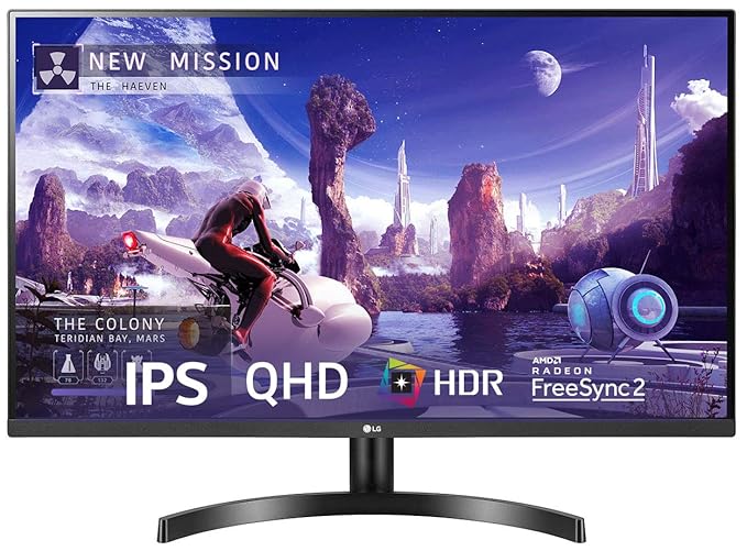 Refurbished LG 27QN600 - 27-Inch QHD Monitor