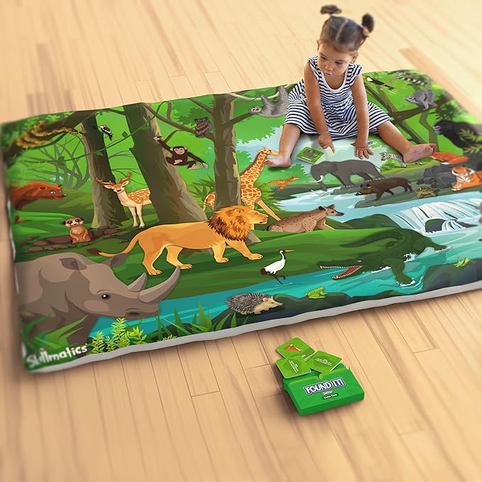 Skillmatics Sensory Play Mat with Lights & Sounds