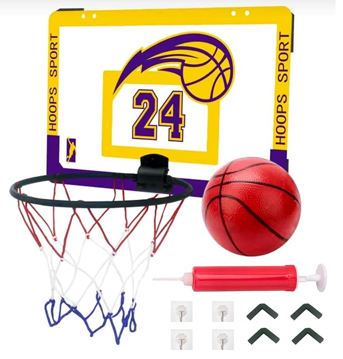 StarAndDaisy Portable Kids Basketball Hoop Set